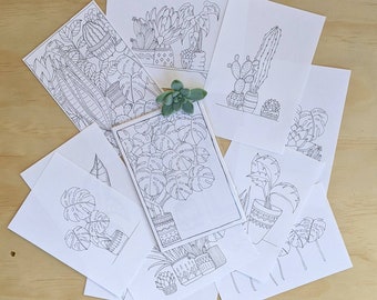 Mini Colouring Sheets