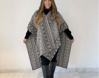 Poncho colombien Telary - 100% Coton