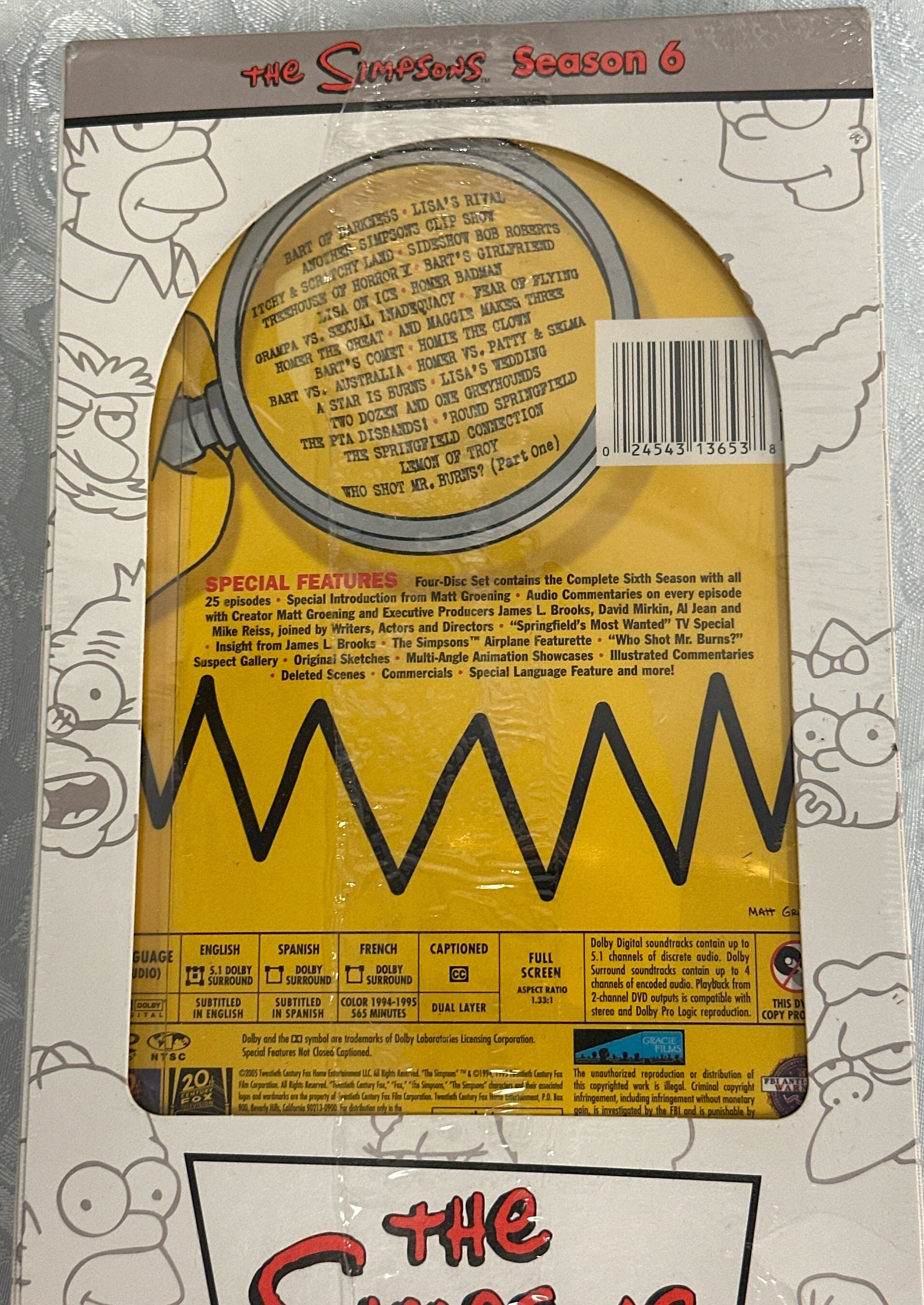 The Simpsons Complete Un Opened in Original Packaging Rare