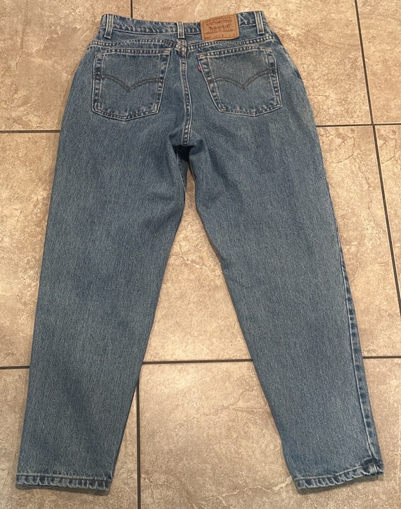 Vintage 551 Levi Jeans Zipper 1980s 1990s Baggy Sm