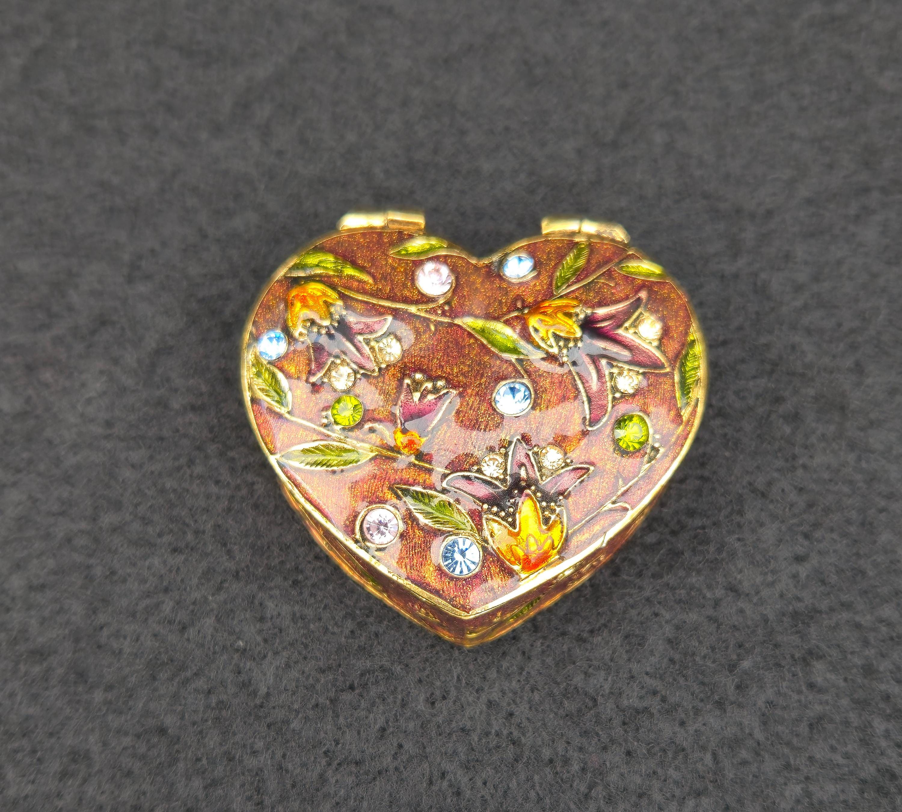 Monet Heart Box - Etsy