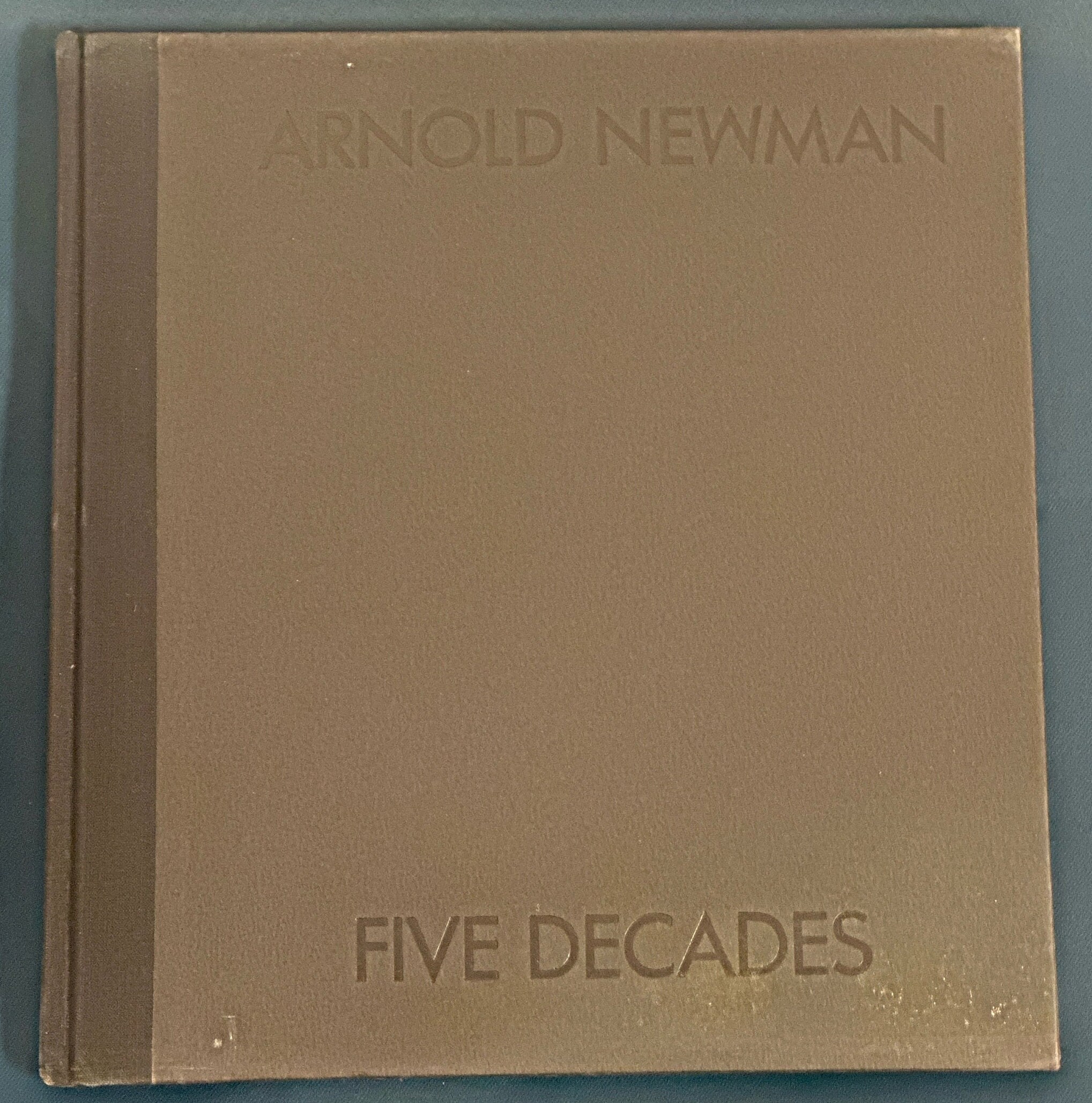 Book 1986 First Edition Arnold Newman Five Decades Arthur