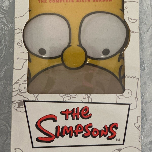 The Simpsons Complete Un Opened In Original Packaging Rare Season 6 DVD Set