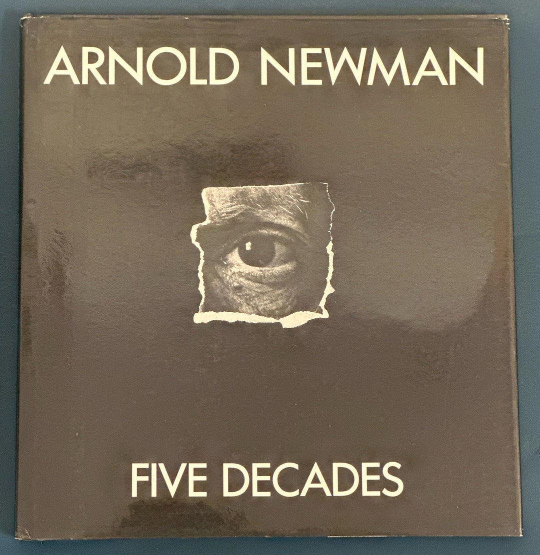 Book 1986 First Edition Arnold Newman Five Decades Arthur