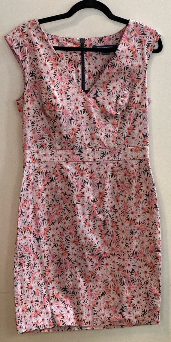 Vintage Floral French Connection Dress With Origin