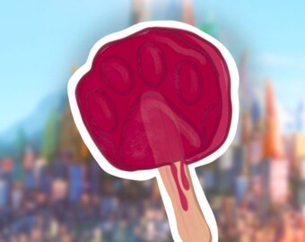 paper party supplies printable zootopia pawpsicle lollipop stickers digital zootopia pawpsicle zootopia pawpsicle printable zootopia pawpsicle stickers stickers labels tags