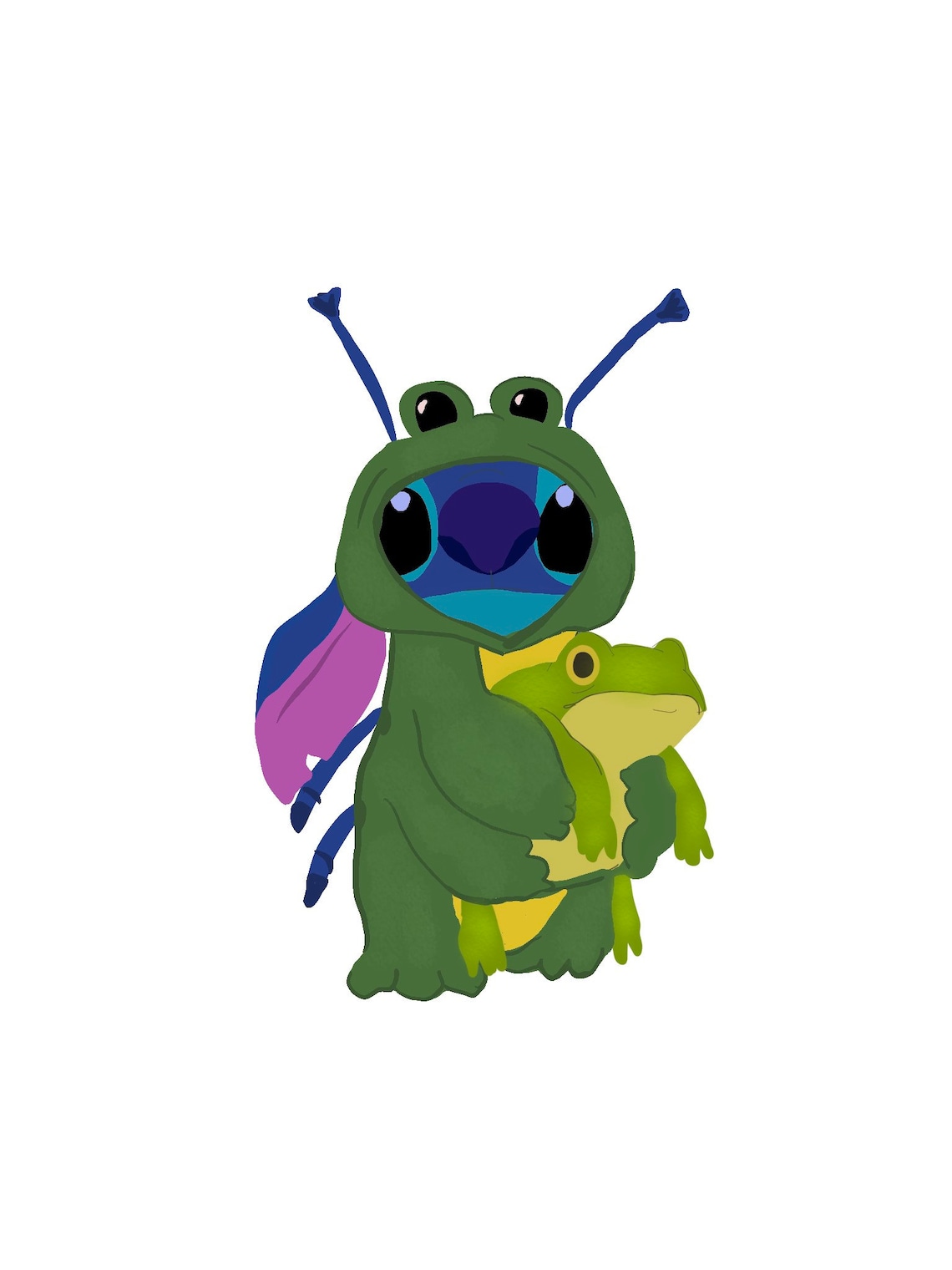 stitch frog pop
