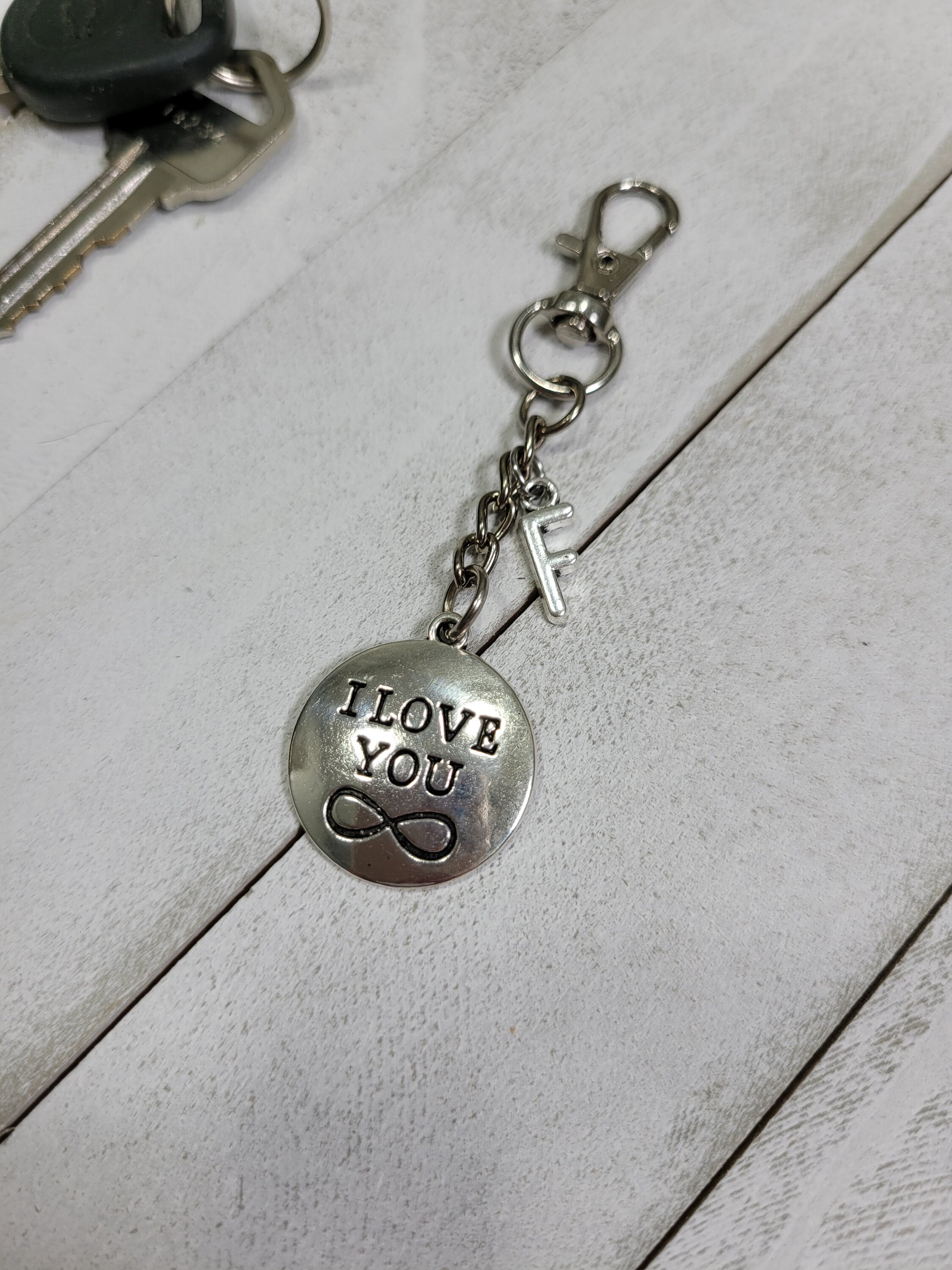I Love You Keychain Keychain for Boyfriend Keychain for Etsy UK