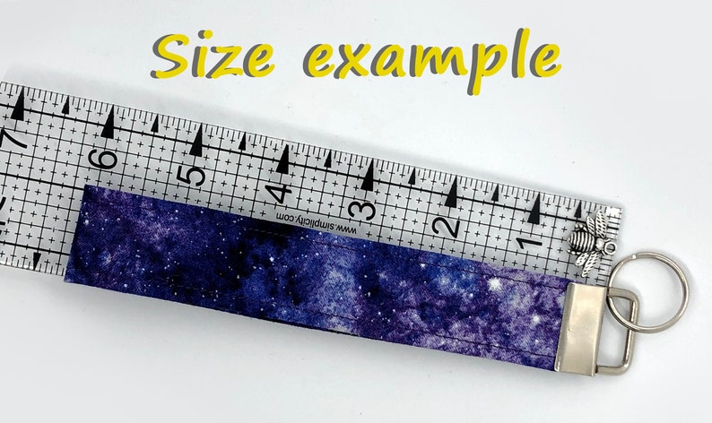 Ready to Ship Handmade Surfing Wristlet Ocean Shark Lanyard Unique Gift Shark Fabric Keychain Short Lanyard 6-Inch Key Fob Wristlet