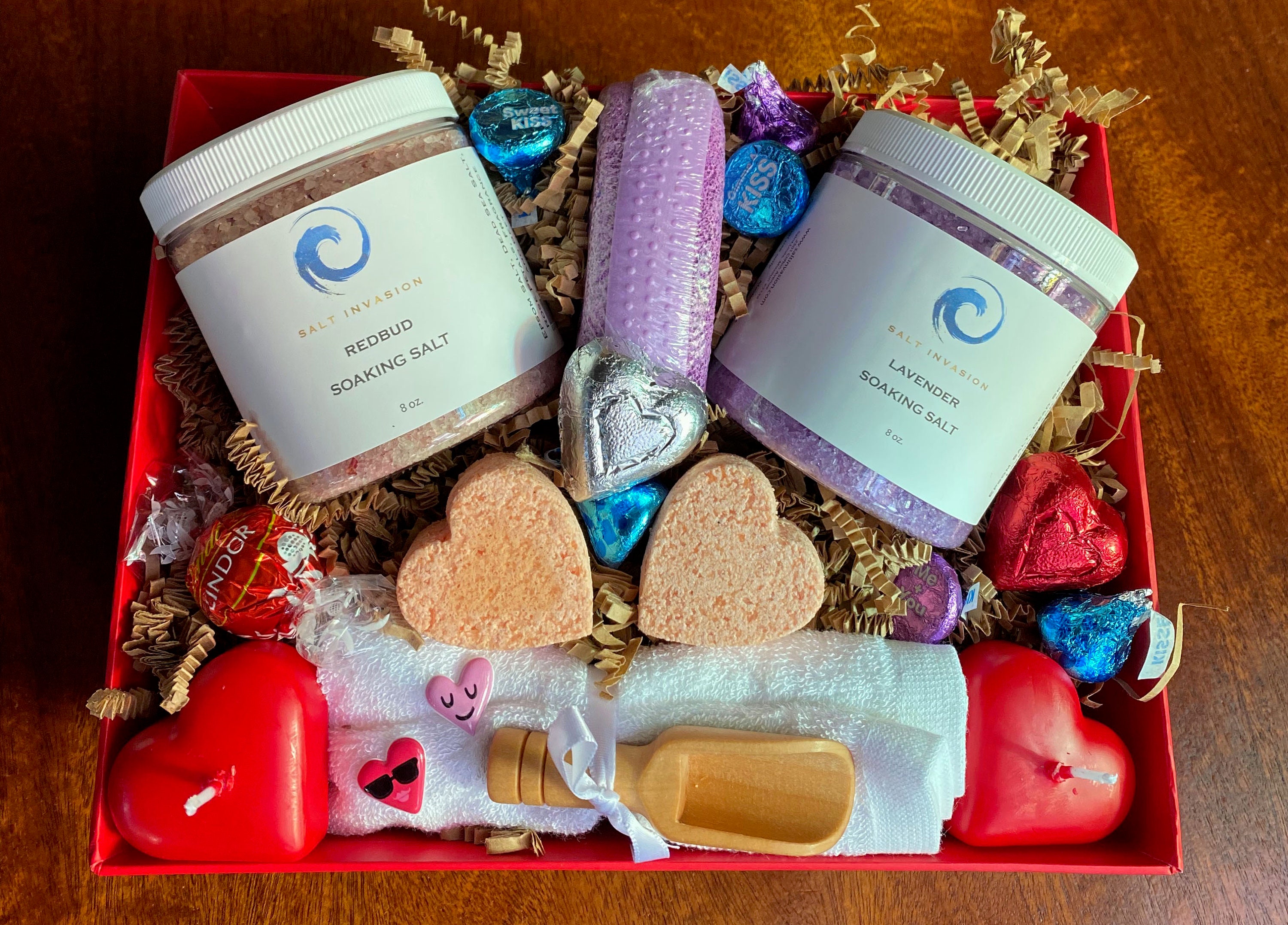 Bath Salt Soaking Salt Gift Basket GREAT MOTHER'S Etsy