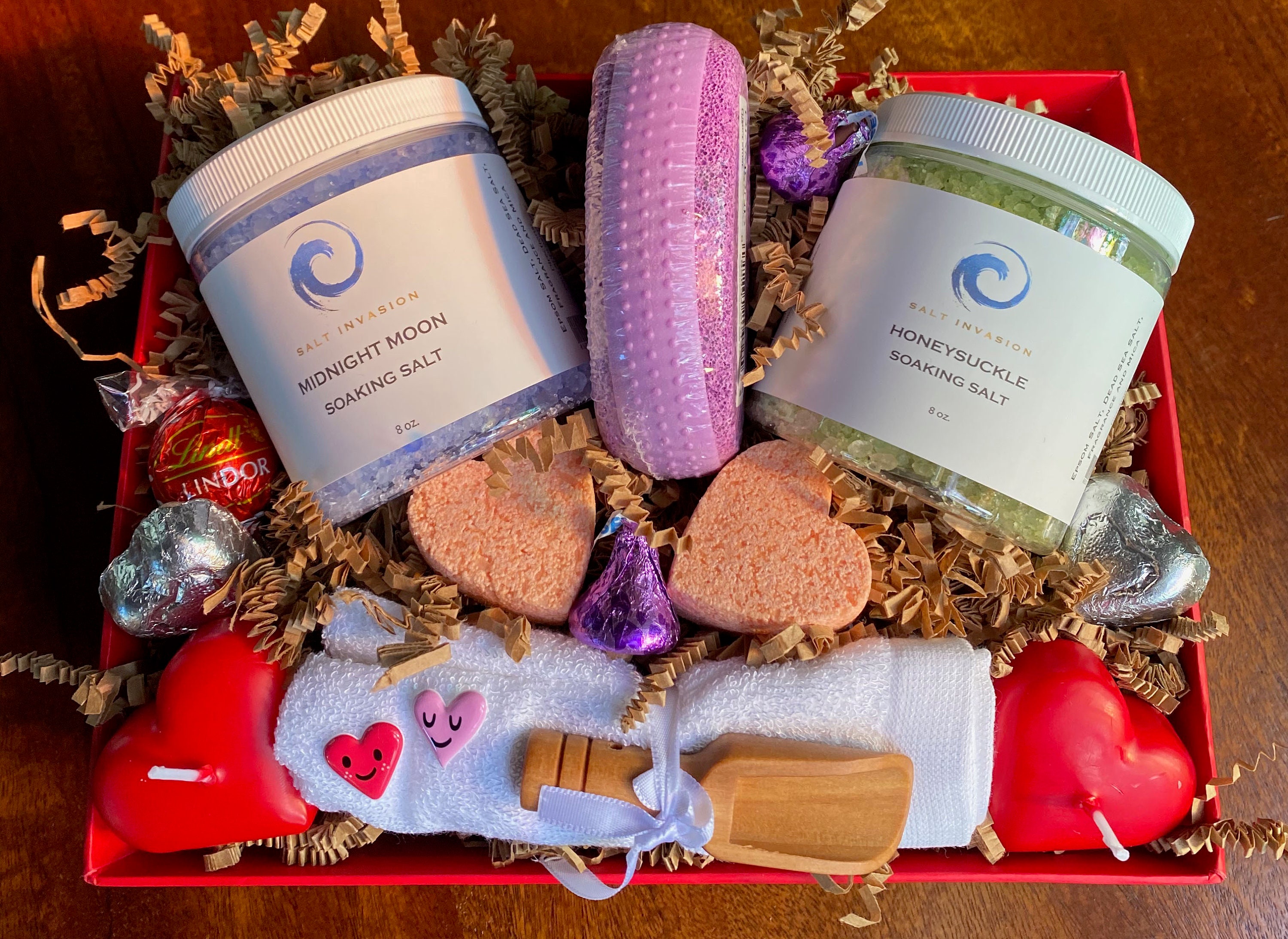 Bath Salt Soaking Salt Gift Basket GREAT MOTHER'S Etsy