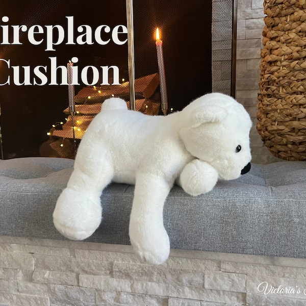 Fireplace Cushion | Cozy & Protection Cover - Baby-Proof Custom Size Cushion | Bench Cushion Indoor/Outdoor