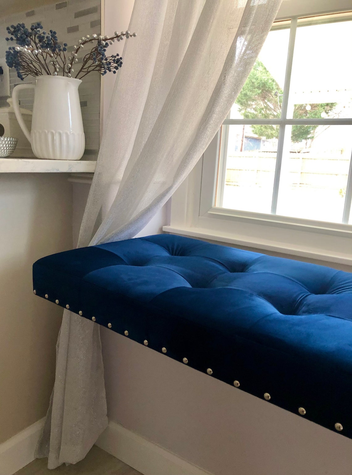 Kitchen Banquette Cushions Window Seat Cushions Made to Etsy