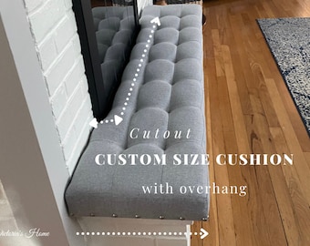 Cojín personalizado / Cojín de chimenea de tamaño personalizado / Cojín de banco / ¡Cotización gratuita y envío rápido!