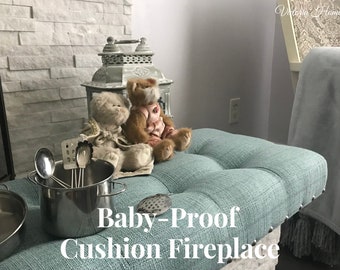 Before & After: A Stylish Babyproof Fireplace