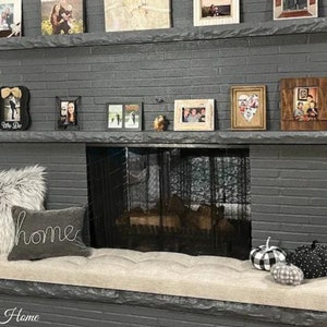 Babyproofing Custom Size Cushions - Fireplace Cushion Cover - Baby Safety Cushion - Bench Cushion Indoor - Free quote and Fast Shipping