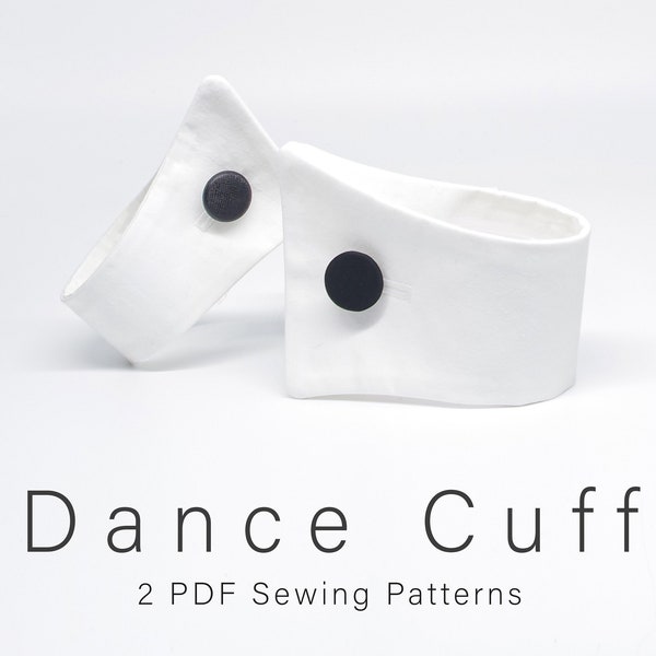Dance Cuff Sewing Pattern | Costume Pattern | Detachable Faux Cuff | Cosplay Pattern | Easy Pattern for Beginners & Step-by-Step Tutorial