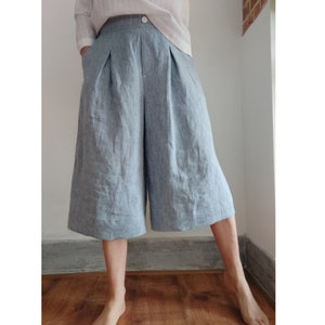 Culottes Sewing Pattern with 2 Length Options | Wide Leg Pants | Extensive Tutorial UK Sizes 6 to 20 | PDF Sewing Pattern image 7