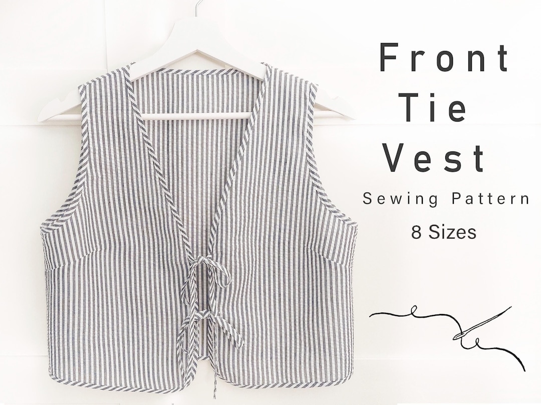 front tie top sewing pattern
