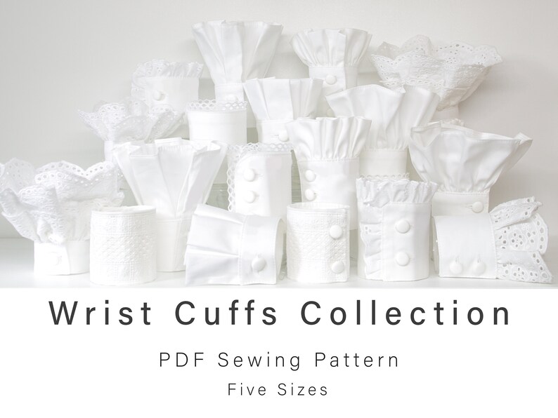 Detachable Cuff Sewing Pattern Cosplay Pattern Detachable Etsy