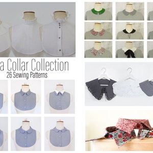 Detachable Collar Patterns | Statement Collar | Cosplay Pattern | Costume Sewing Pattern | Detailed English Tutorial | Sew to Sell