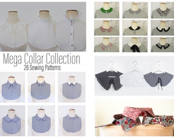 Detachable Collar Patterns | Statement Collar | Cosplay Pattern | Costume Sewing Pattern | Detailed English Tutorial | Sew to Sell