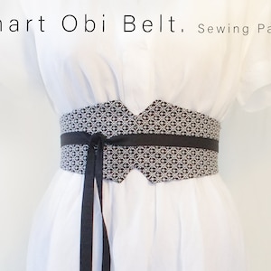 Obi Belt Sewing Pattern | Wrap Around Belt Easy Sewing Pattern | Cosplay Pattern |  Step by Step Tutorial | Beginners Friendly Pattern