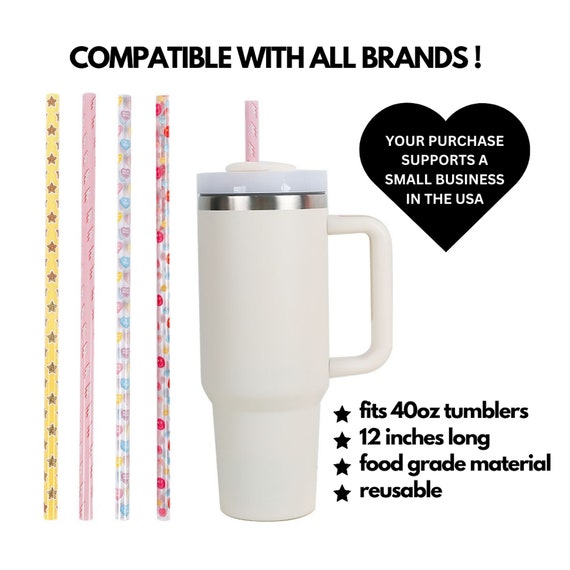 Replacement Straw 4 Pack, 30 oz Quencher Tumbler