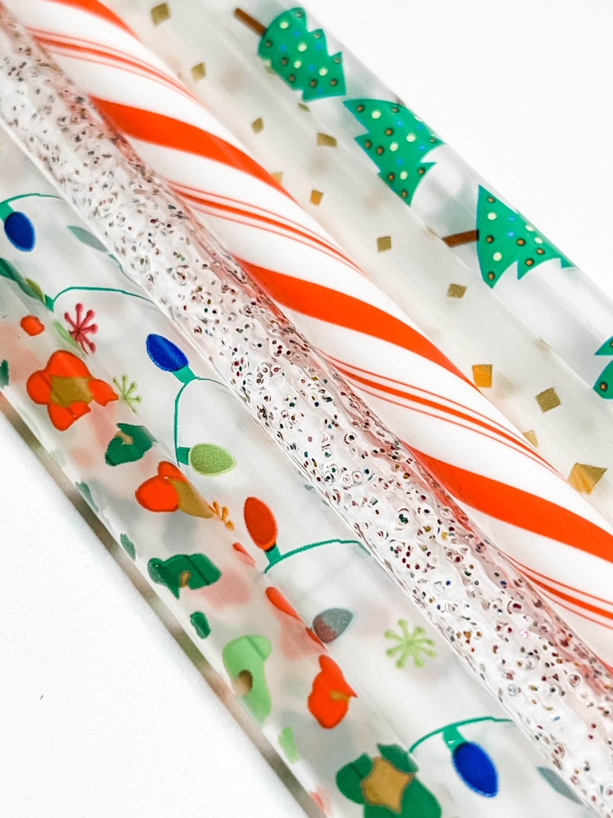 Christmas 40 oz Reusable Straws- Wide Fit – The Sweet Starling Co