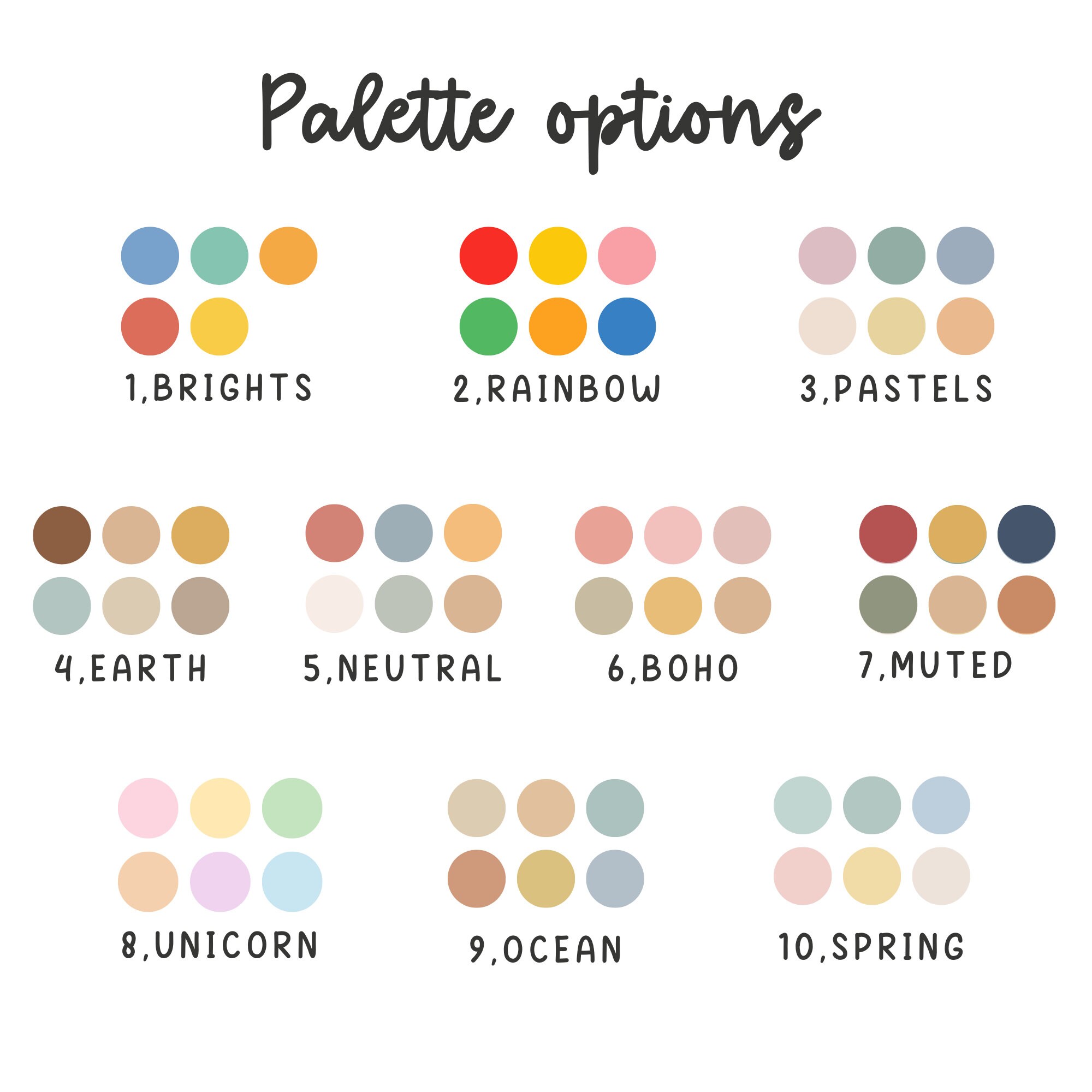 Set of 2 3 4 6 Learning Education Prints for Children's Etsy UK