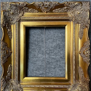 4" gold Ornate Deluxe Antique Frame photo art gallery B9G frames4artcom