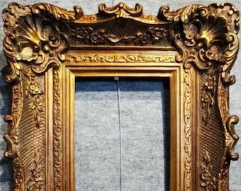 4.75" gold  Louis Style French Deluxe Antique Frame photo art gallery 255DG frames4art