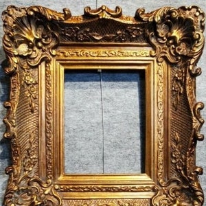 4.75" gold  Louis Style French Deluxe Antique Frame photo art gallery 255DG frames4art