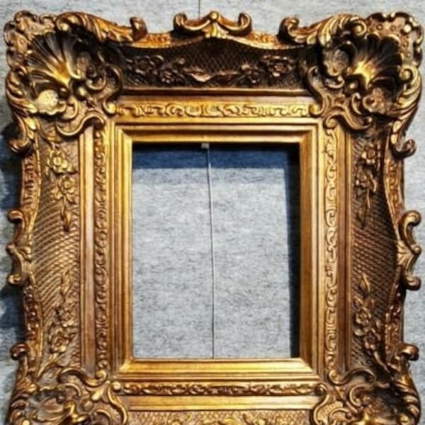 4.75" gold Louis Stil Französisch Deluxe Antikrahmen photo art gallery 255DG Frames4Art