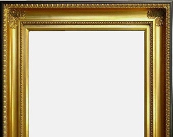 4,25" gouden fancy gouden sierlijke fotolijst fotokunstgalerij 650G frames4artcom