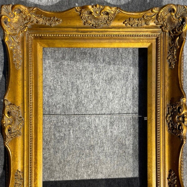 4" Gold Baroque Frames Ornate Deluxe Antique B2G frames4artcom
