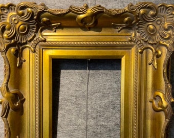 5" Antique Gold Ornate Picture Frame photo art gallery 801G frames4artcom