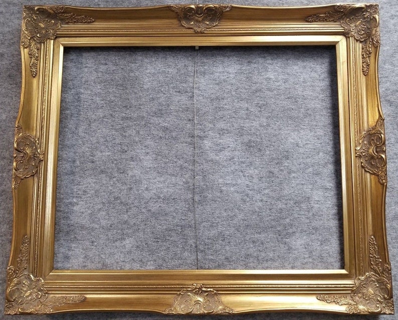 4 gold Ornate Deluxe Antique Frame photo art gallery B9G frames4artcom image 8