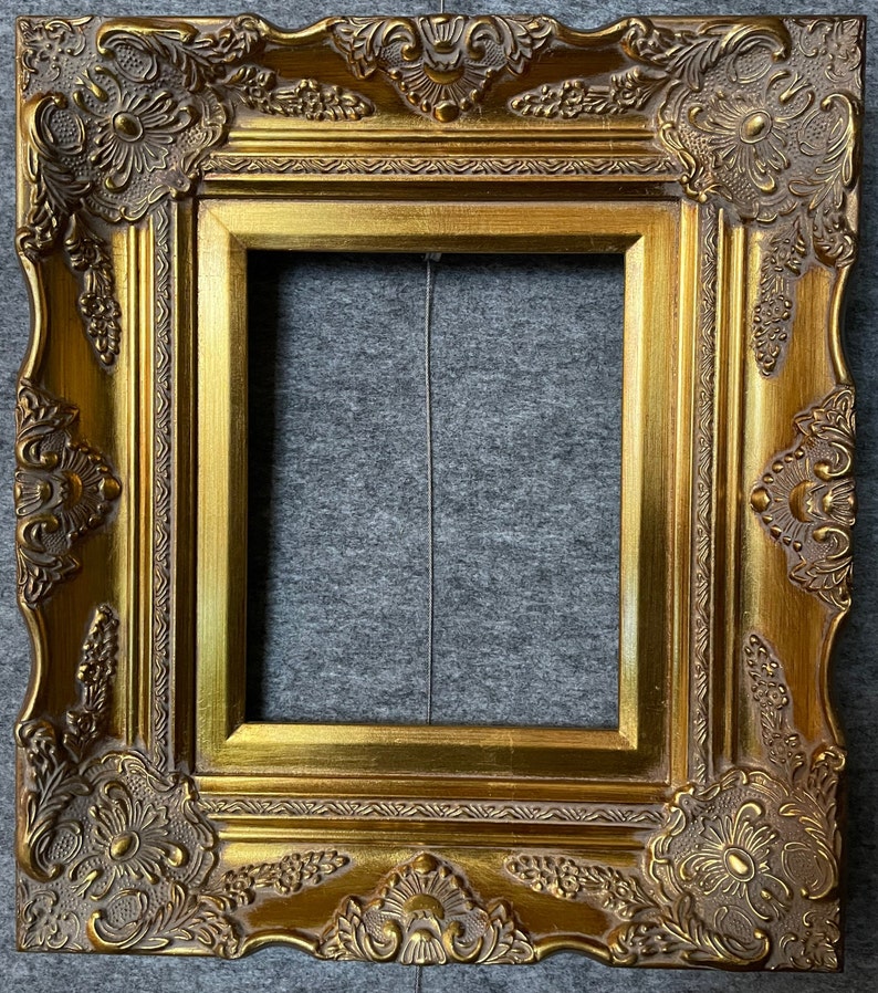 4 gold Ornate Deluxe Antique Frame photo art gallery B9G frames4artcom image 4