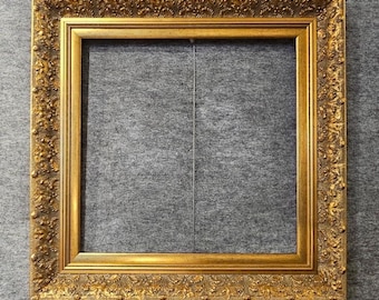 4" Gold Ornate Deluxe Antique Frame photo art gallery 1217Gg frames4artcom