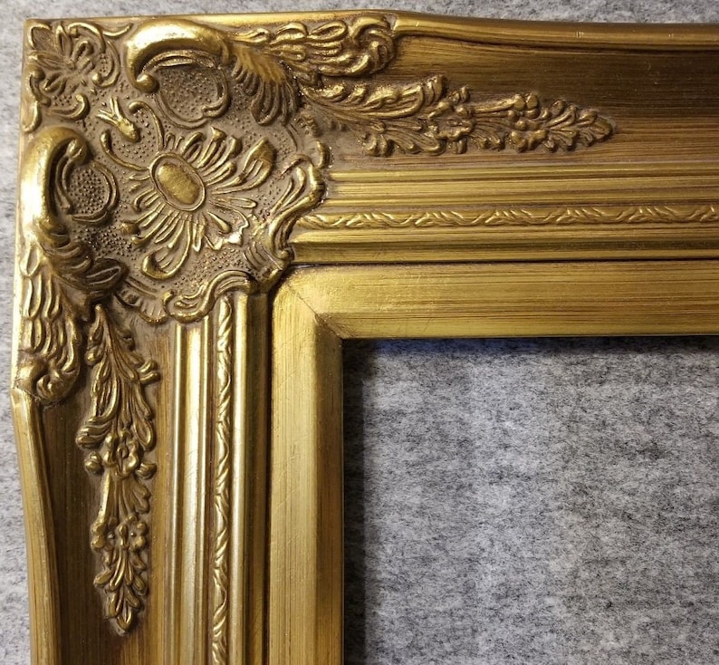 4 gold Ornate Deluxe Antique Frame photo art gallery B9G frames4artcom image 2