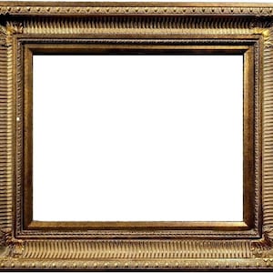 4.25 Gold Fancy bronze Ornate Picture Frame photo art gallery 655D frames4artcom image 3