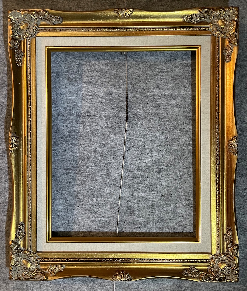 3 Gold picture French Louis XVI Style Vintage photo Frame Portrait NICE art gallery 637GL image 5