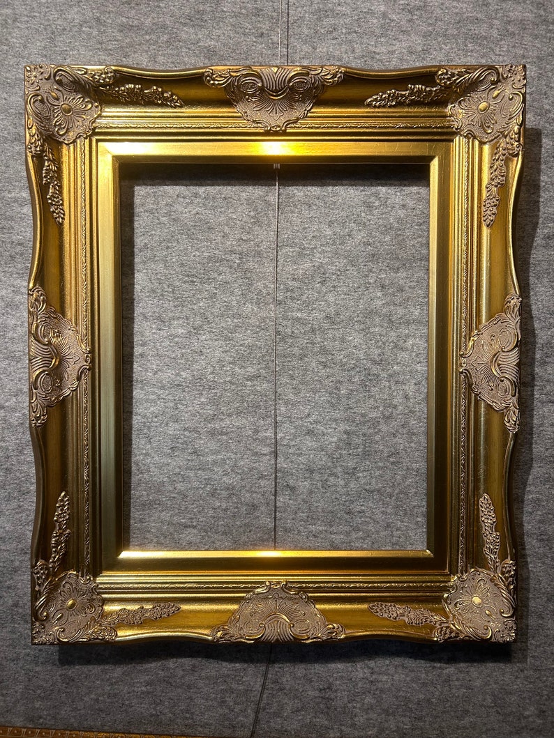 4 gold Ornate Deluxe Antique Frame photo art gallery B9G frames4artcom image 9