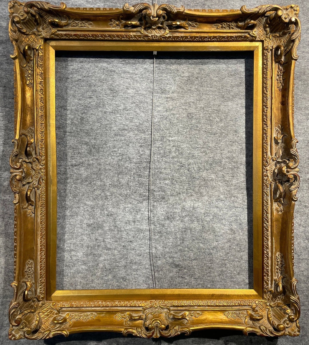 4.5 Exquisite Vintage Antique Art Hand Carved Gold2 Frame 1410G2 Etsy