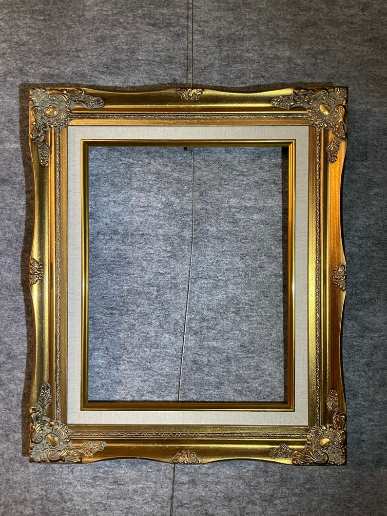 3 Gold picture French Louis XVI Style Vintage photo Frame Portrait NICE art gallery 637GL image 6