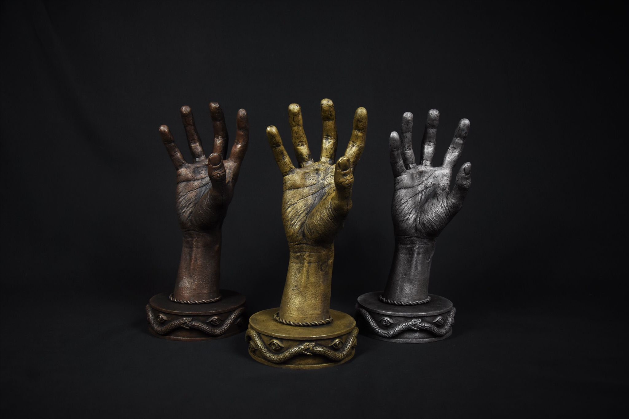 Main Décorative en Résine.