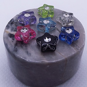 Multi-Colored Star Beads