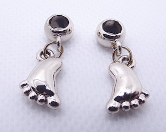 Rose Gold Pacifier Charm Pandorastyle 