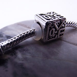 Silicon Charm Bead Stopper